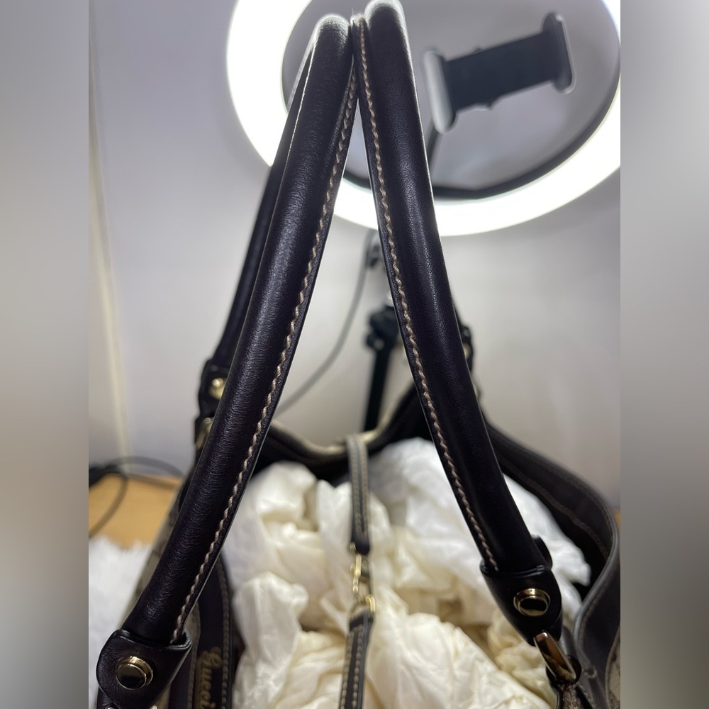 Gucci GG Canvas D Ring Shoulder Bag - Picture 11 of 16